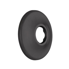 Delta DRP6025BL Round Shower Arm Flange Matte Black
