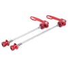2Pcs Bicycle Wheel Hub Skewers Mountain Bike Road Bike Axle