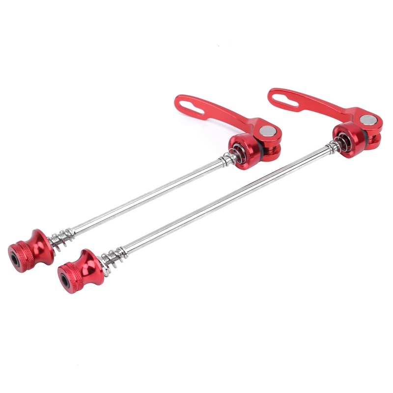 2Pcs Bicycle Wheel Hub Skewers Mountain Bike Road Bike Axle