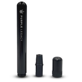 PURPLE LEGACY Joint Case Odour-Proof Aluminium Joint Case, Waterproof with Holder for Blunts 138 mm Long Tube Transport Case Storage Accessories 3-Piece