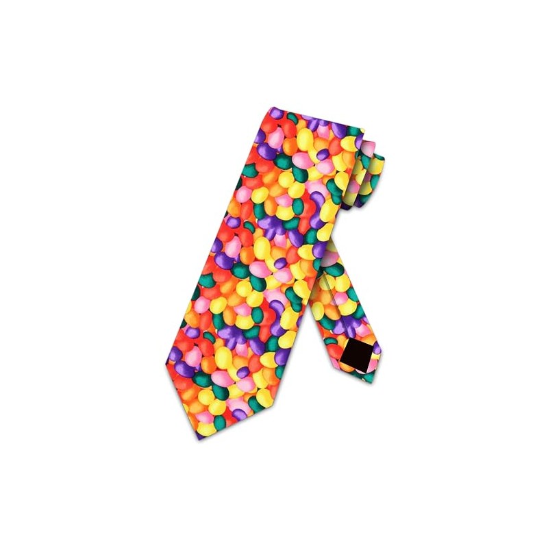 Jelly Bean Fun Tie - Mens Easter Necktie