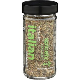 Spicely Organics Seasoning Italian Jar Certified Gluten Free, 0.5 Oz