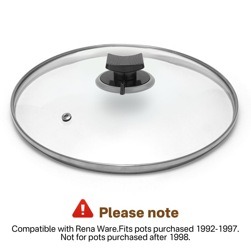 IWIWE 1725X Lid Knob Replacement With Vent for Rena ware