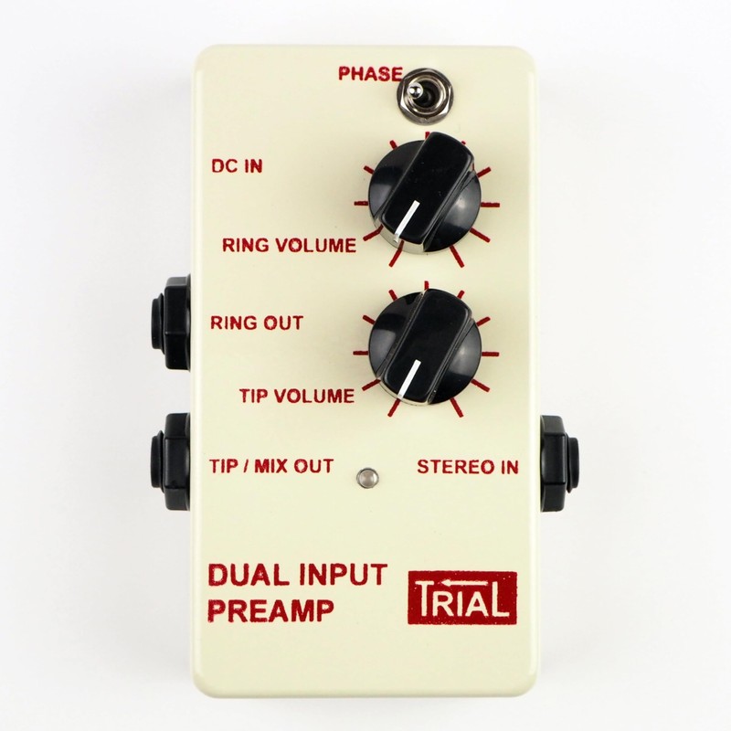TRIAL / PREAMP / DUAL INPUT PREAMP