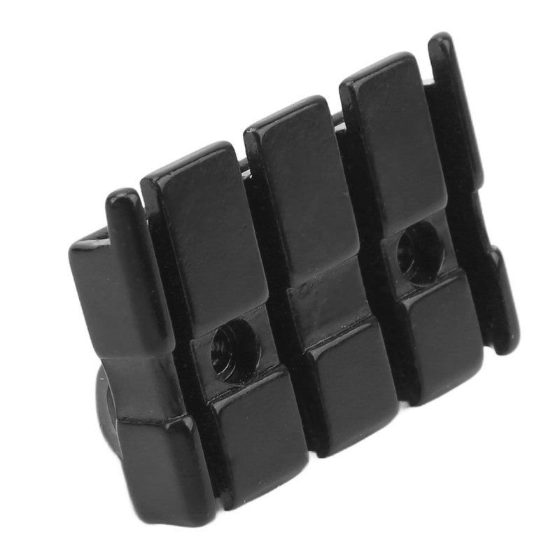 Black Headless 4 Strings Electric Guitar Bridge Metal Corrosion Proof