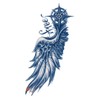 Jugua Tattoo Tattoo Stickers, 2 Weeks Disappearing Henna Tattoo Real