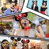Funnity Mouse Costume Women's Mouse Partner Costumes Adults, Mouse Ears