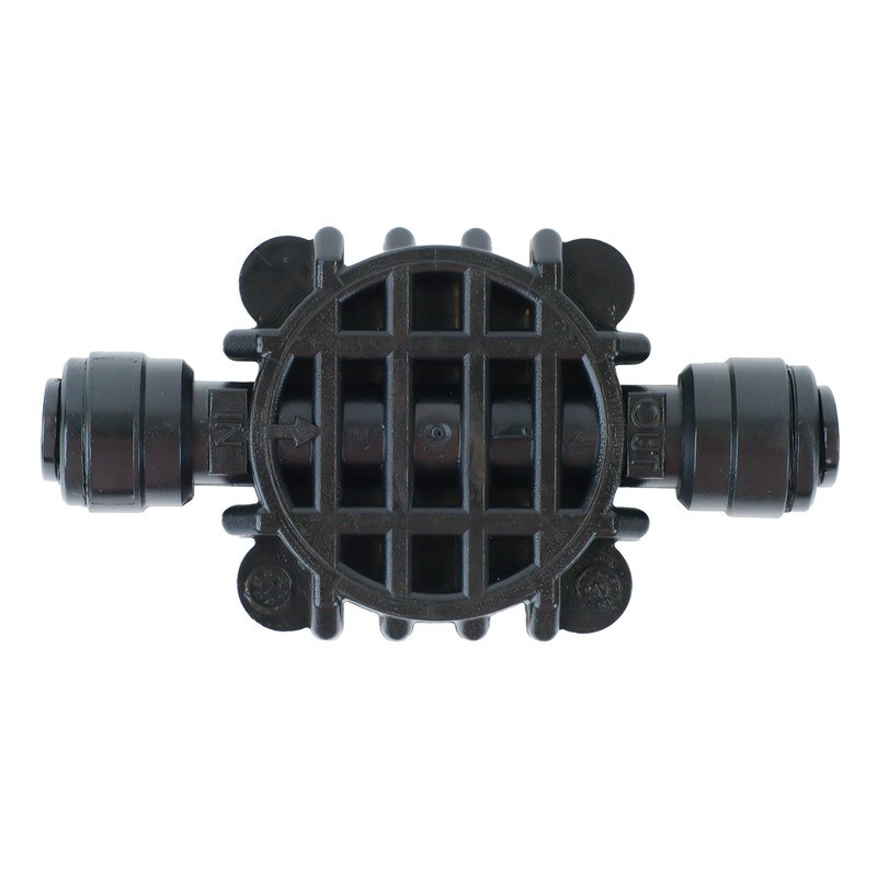 ASV-204E-ALC Automatic Shutoff Valve for RO Systems, 1/4" Quick-Connect, Includes