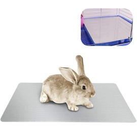 PeSandy Rabbit Cooling Pad, Hamster Cooling Pad Pet Cooling Mat for Rabbit Bunny Hamster Puppy Kitten Guinea Pig & Other Small Pets Stay Cool This Summer - Bite Resistance Pet Cool Plate Ice Bed