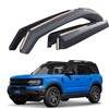 Goodyear Shatterproof in-Channel Window Deflectors for Ford Bronco Sport 2021-2026,