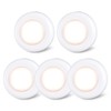 STAR-SPANGLED Push Tap Light, 2.8” Mini Night Touch LED Puck