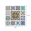 Zassenhaus 057638 Oriental Design Diamond Ceramic Coaster with Non-Slip Cork