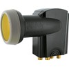 Schwaiger extremely heat resistant SUN Protect Quattro LNB Anthracite