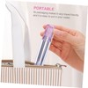 Healvian 10-Pack 6.5ML Square Plastic Roller Bottle Set Refillable Essential
