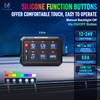 MICTUNING P1s RGB 6 Gang Switch Panel, Multifunction Toggle Momentary