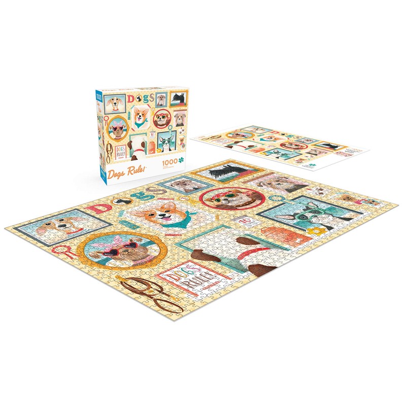 Buffalo Games - Dogs Rule - 1000 Piece Jigsaw Puzzle