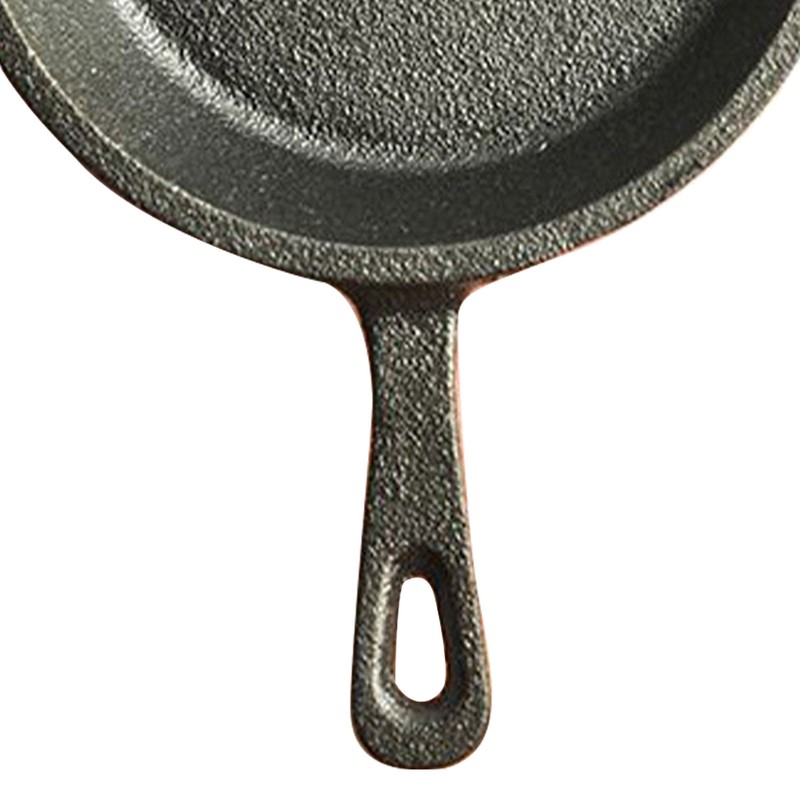 Small Frying Pan Cast Iron Handle Desing Nonstick Mini Sizzling