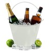 PLEXON Galvanized Metal Ice Bucket for Parties Coctail Bar Restaurant