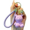 [AIXUAN] Cute Character Animal Keychain Decoration, Resin Car Strap, Couple