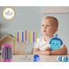 The Dreidel Company 2 Pack Multicolor Hanukkah Candles Menorah Candles