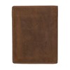 Greenburry Vintage 1701-Wild Boar-25 Leather Wallet for Men and Women
