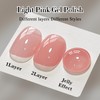 Double Rhythm 0.50 OZ Translucent Gel Polish Same Color Same