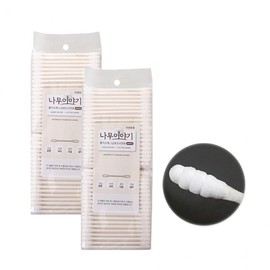 Paper Stick Cotton Swabs Swirl Type 400P -R 7659 3ea