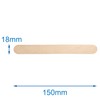 Baker Ross FN234 Jumbo Wooden Craft Sticks - Pack of