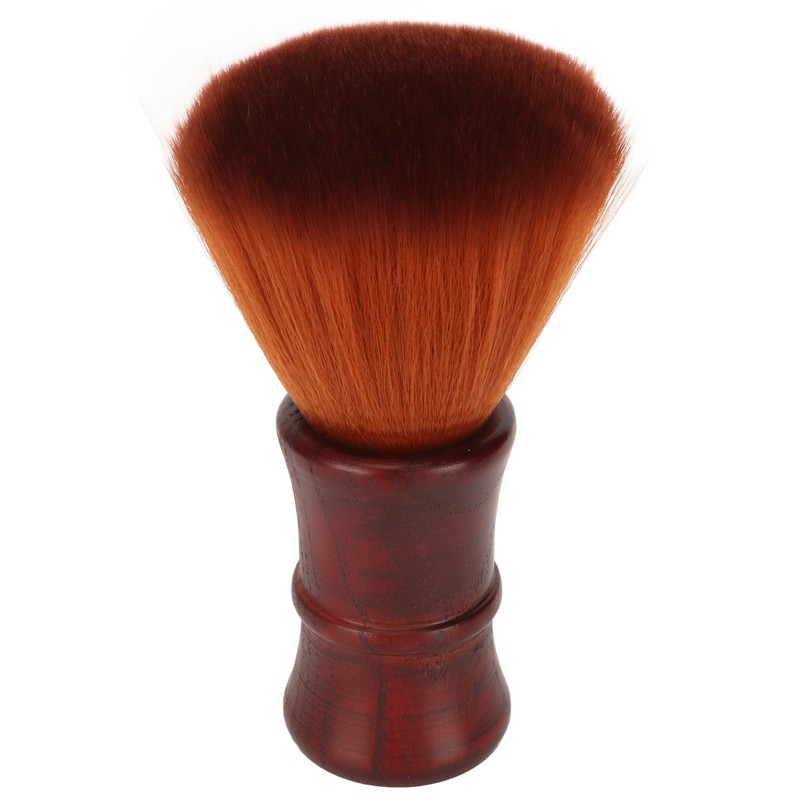 Men Beard Brush Soft Nylon Hair Wooden Handle Beard Grooming