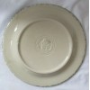 Henn GERALD HENN WORKSHOPS CHRISTMAS 1997 GREEN SPONGEWARE POTTERY PLATE