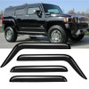 Lifeinfinity Original 4pcs Wind Deflector, Outside Mount Tape-On Rain Guards