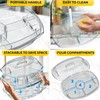 Premium Chilled Serving Tray for Parties - 15" Ice Chilled