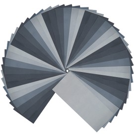 Freletry 9 x 3.6 inch 42 PCS 800-7000 Wet Dry Sanding Sheet Paper 800 1000 2000 3000 5000 7000 Each 7PCS for Sanding Polishing (42 PCS #800-#7000 Grit)