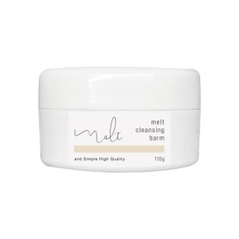&SH Melt Cleansing Balm, 3.9 oz (110 g) / Cleansing, W Face Wash, No Need Double Cleansing, Makeup Remover, Makeup Remover