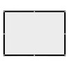 Richer-R Projector Screen, Rear Projection Screen,60-100 Inch Portable Foldable Non-Crease