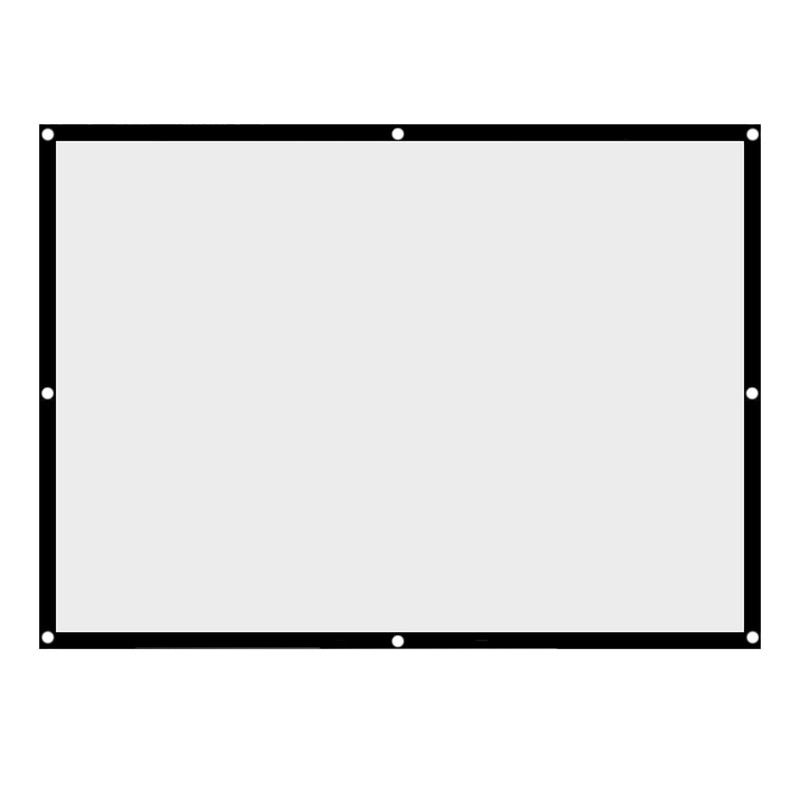 Richer-R Projector Screen, Rear Projection Screen,60-100 Inch Portable Foldable Non-Crease