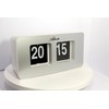 Atlanta Modern Table Clock Quartz with Retro Flip Display 4464/19