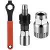 Bicycle Crank Extractor Puller, Bike Crank Puller Tool Set, Bottom