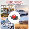 Side Post Battery Disconnect Switch, DC 12-48V Heavy Duty Battery