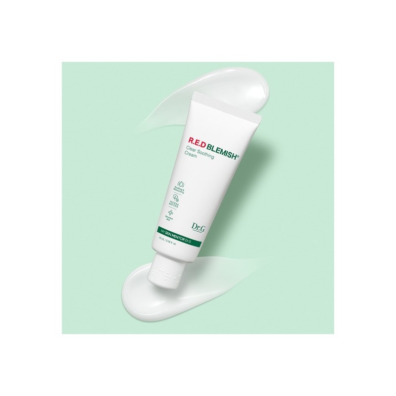 Dr.G Red Blemish Clear Soothing Cream 70mL Tube / 닥터지