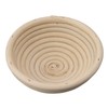 Round Bread Proofing Basket with Liner Cloth Dough Rising Rattan