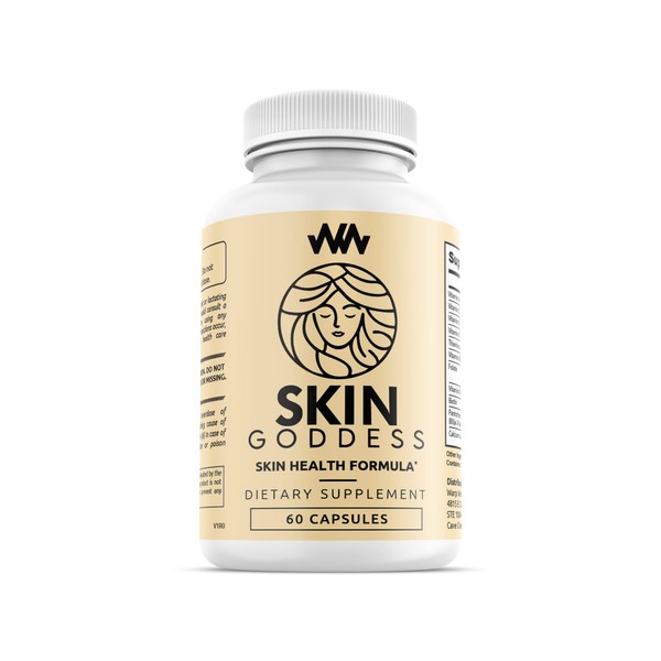 Warped Wellness Womens Skin Health Supplement | Supports Radiant and Youthful Female Complexion | Chinese Peony for Clear Skin and Feminine Glow | Skin Goddess