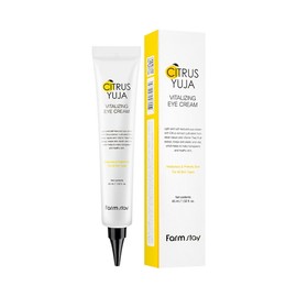 Farmstay Citrus Yuzu Vitalizing Eye Cream 45ml / 팜스테이 시트러스 유자 바이탈라이징 아이크림 45ml