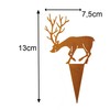 Storm's Gartenzaubereien Garden Stake Stake with Fir Tree, Set of