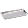 Echo Metal 0321-644 Stainless Square Cooking Tray (Small), Silver