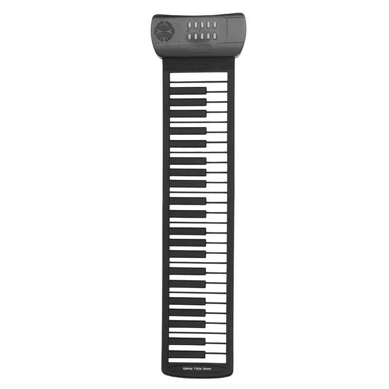 Roll Up Piano 49 Keys 4D Surround Sound USB Battery