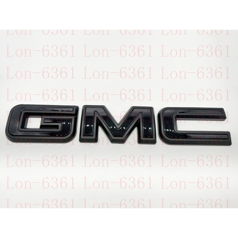 Auto GMC 2021-2024 GMC YUKON Front Gloss Black Matte Black