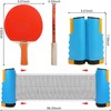 Red de Ping Pong, Raquetas de Ping Pong y 6