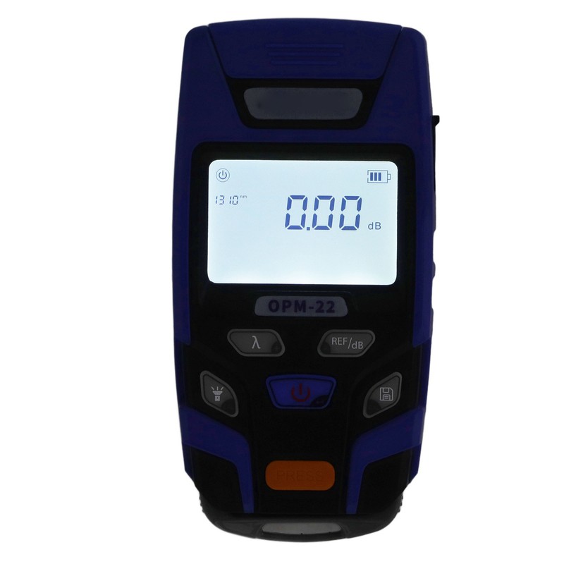 Optical Power Meter with LED Flashlight Network Line Sequence Test