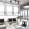 uxcell 10Pcs Mounting Bracket, 35x36mm Stainless Steel Tile Display Wall